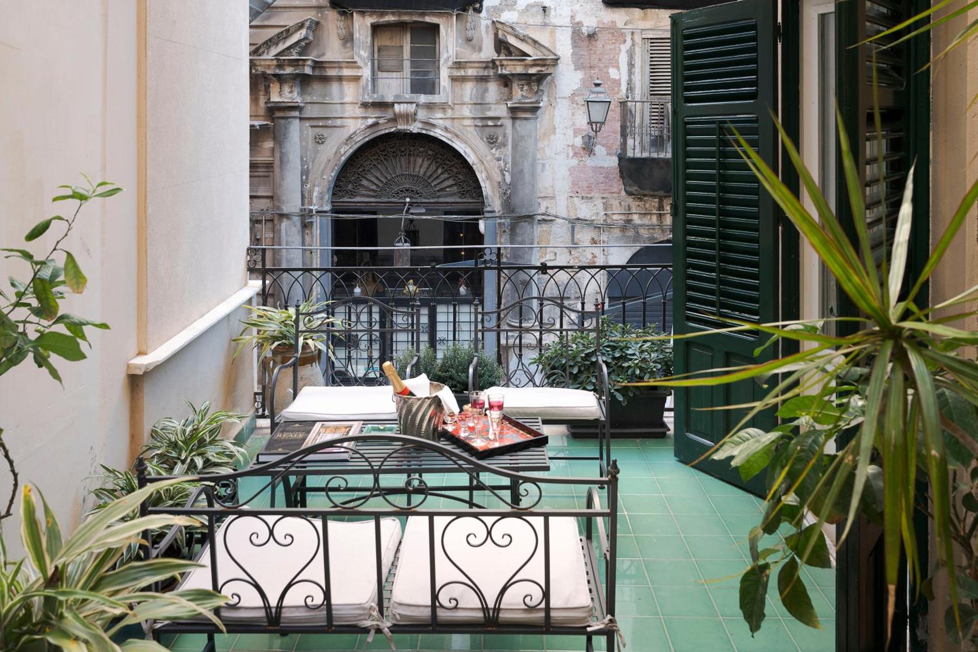 Hotel Palazzo Arone Dei Baroni Di Valentino Palermo Exteriér fotografie